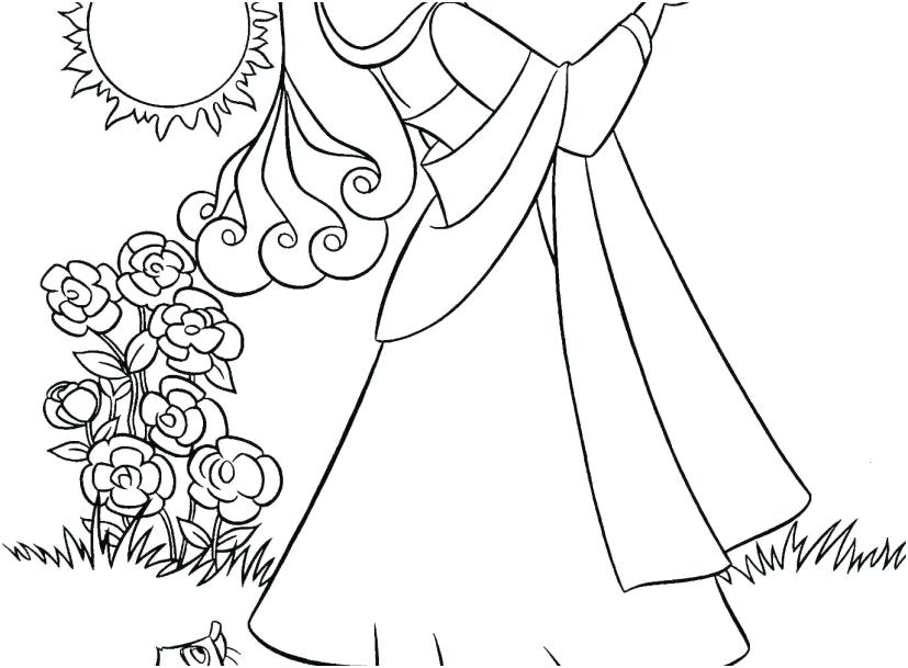 827x609 Disney Princess Aurora Coloring Pages Princess Coloring Pages