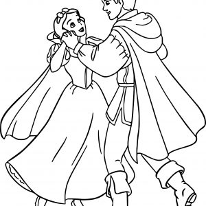 300x300 Disney Princess Coloring Pages Snow White And Prince Best