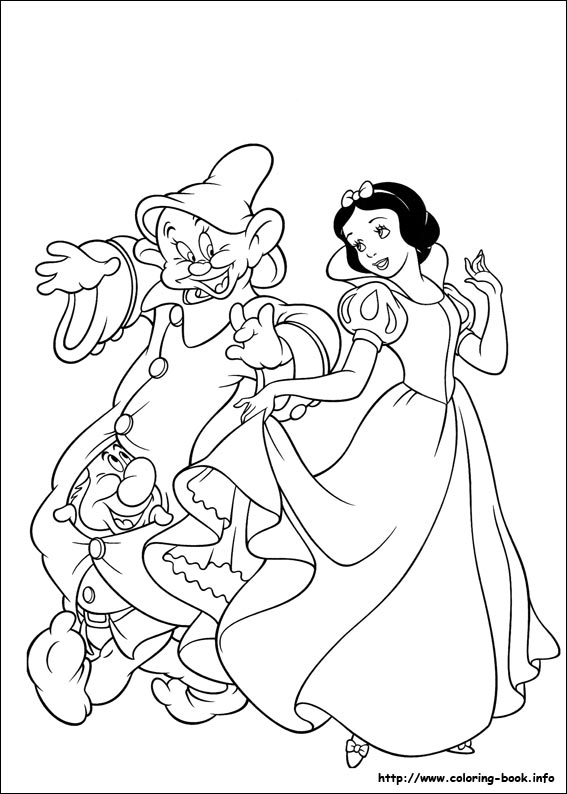 567x794 Snow White Coloring Pages On Coloring