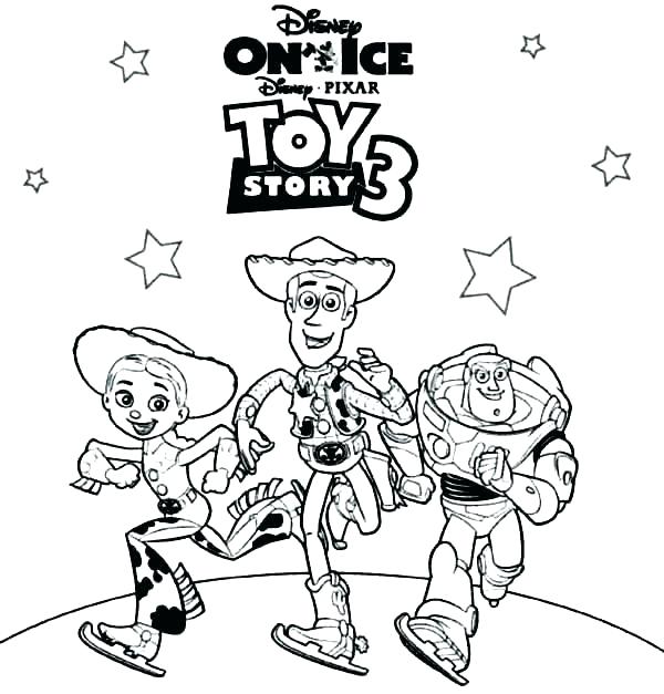 600x627 Coloring Pages Toy Story Toy Story 6 Toy Story 5 Coloring Page