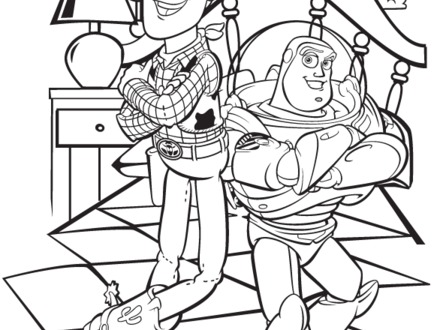 440x330 30 Toy Story 2 Coloring Pages, Buzz Lightyear Vs Buzz Lightyear