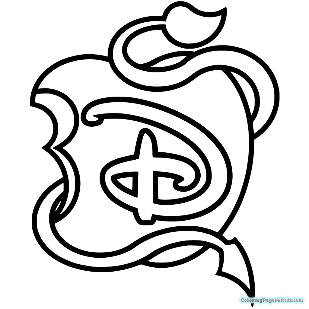 Descendants Coloring Pages 6 For Kids Fine 1024x1024 Descendants Coloring Pages 6 For Kids Fine