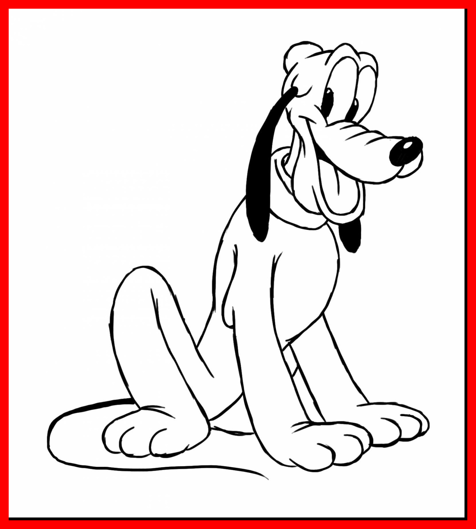 1655x1838 Appealing New Disney Dog Coloring Pages Good Cute Cat And