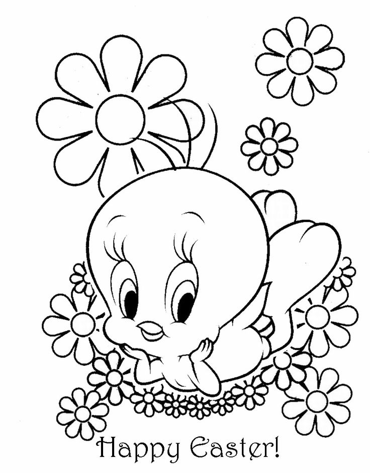 Disney Easter Coloring Pages