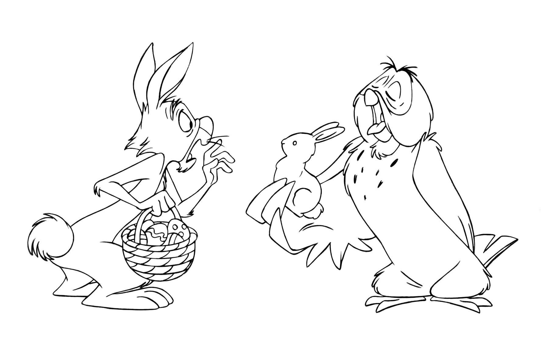 1792x1135 Free Printable Easter Coloring Pages Disney
