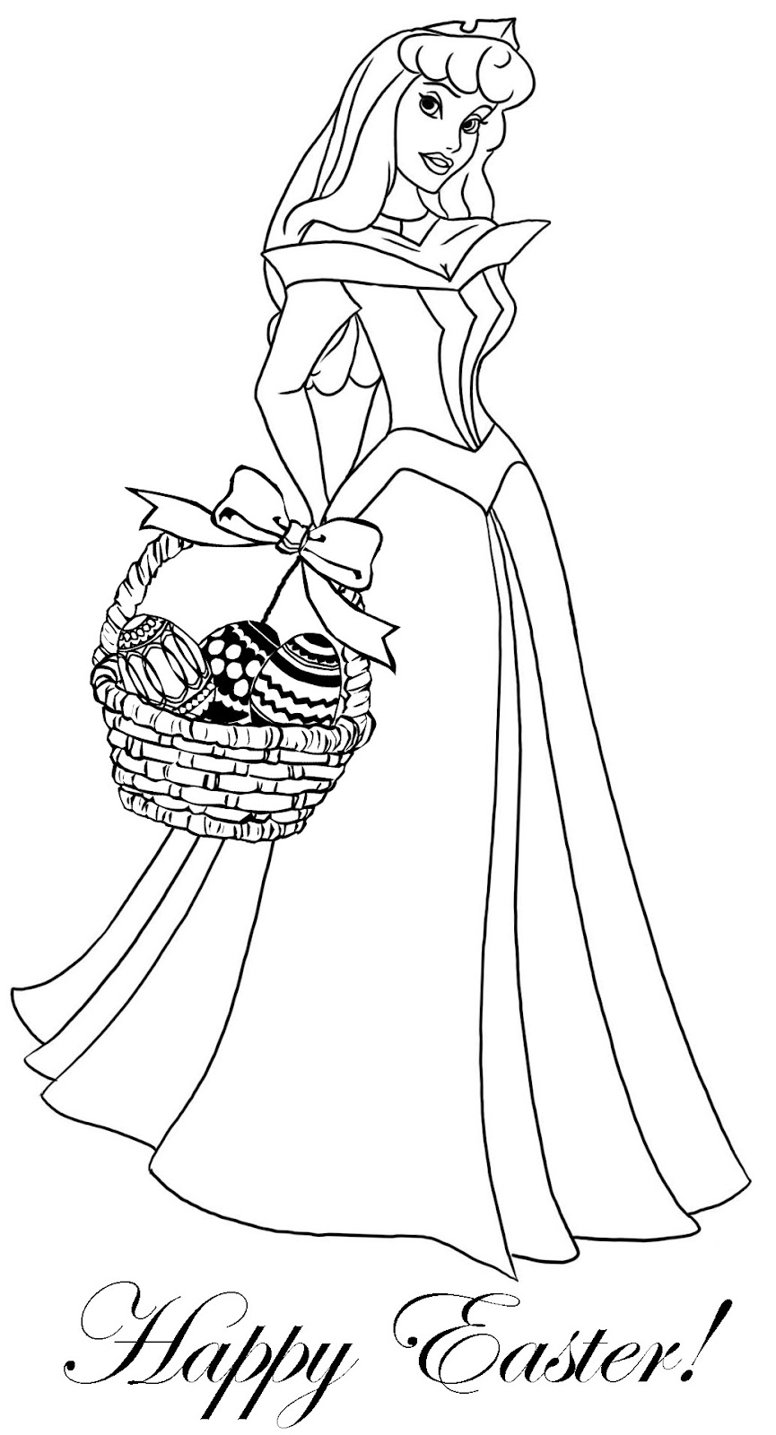 865x1600 Princess Coloring Pages