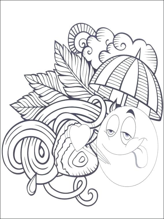 568x758 Free Printable Emoji Coloring Pages Emojis Emoticons Coloring