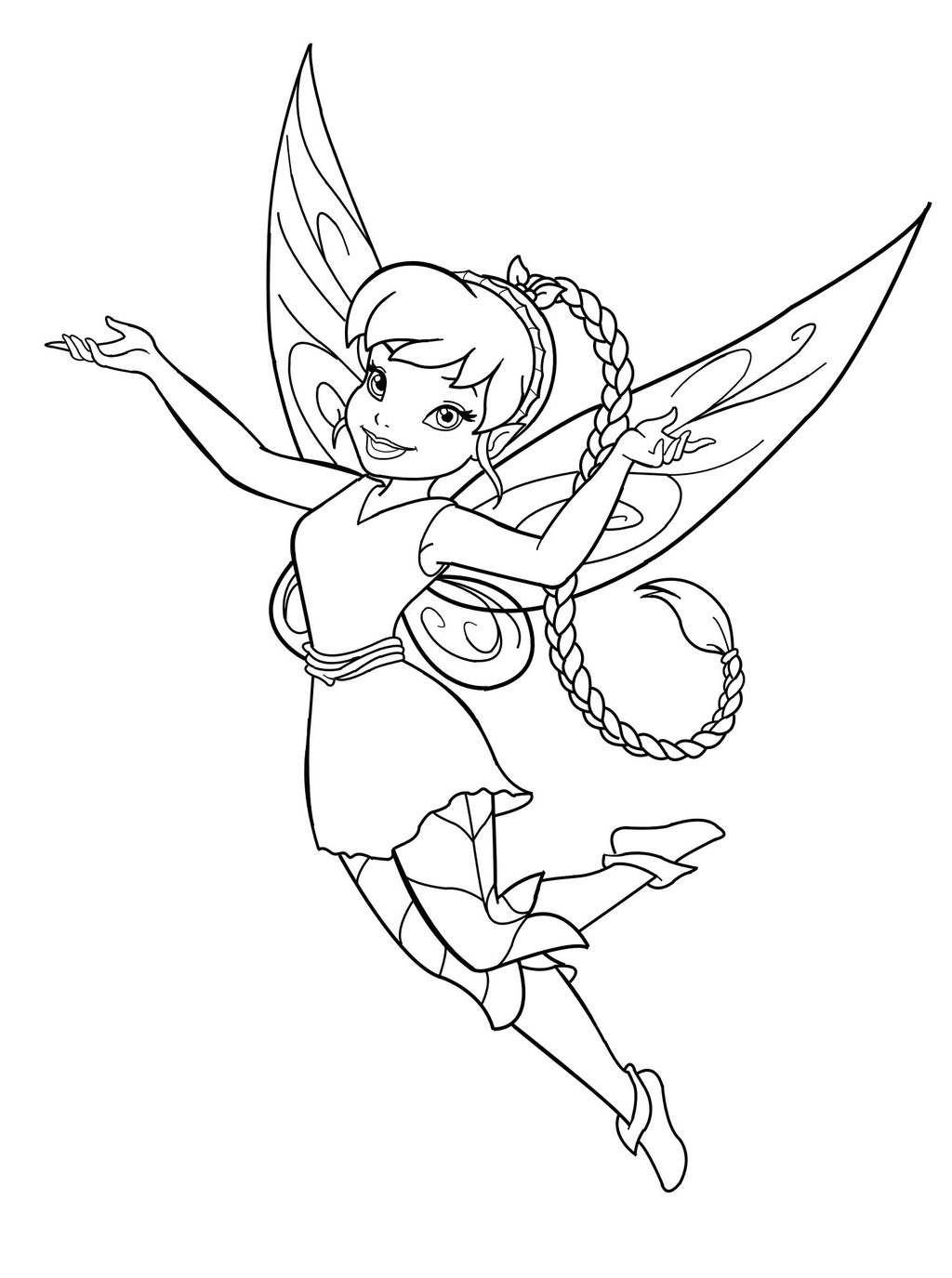 Free Printable Disney Fairies Coloring Pages For Kids 1024x1375 Free Printable Disney Fairies Coloring Pages For Kids