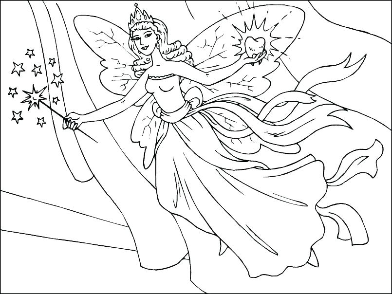 Disney Fairies Coloring Pages Silvermist