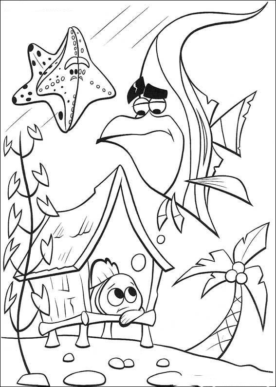 567x794 Disney Finding Nemo Coloring Pages For Free Crafts