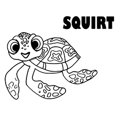 230x230 40 Finding Nemo Coloring Pages
