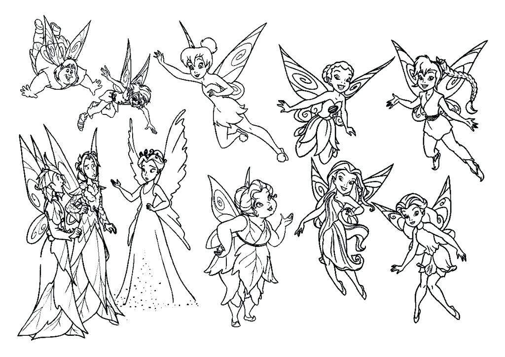 Coloring Pictures Of Fairies Coloring Pages And Her Fairy Friends 1024x724 Coloring Pictures Of Fairies Coloring Pages And Her Fairy Friends