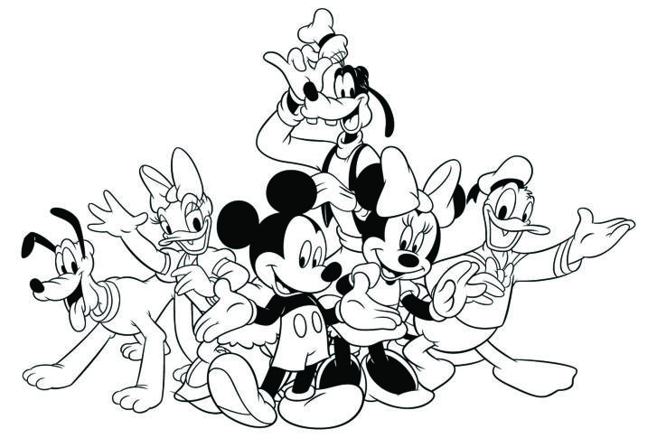 Disney Mickey's Typing Adventure Coloring Page Disney Family 727x485 Disney Mickey's Typing Adventure Coloring Page Disney Family