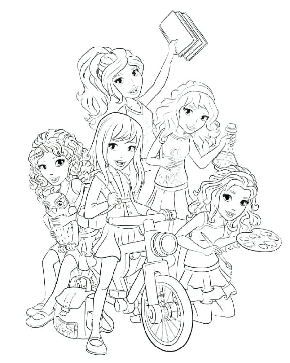 Lego Friends Coloring Book Coloring Pages Disney Pdf 598x749 Lego Friends Coloring Book Coloring Pages Disney Pdf