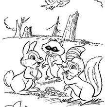 Bambi Coloring Pages 220x220 Bambi Coloring Pages