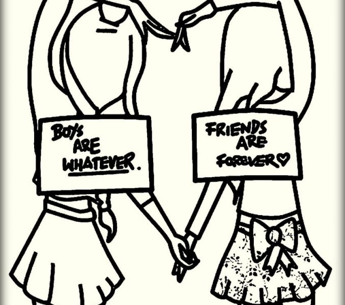 Best Friends Colouring Pages Best Friend Coloring Pages Bebo 678x600 Best Friends Colouring Pages Best Friend Coloring Pages Bebo