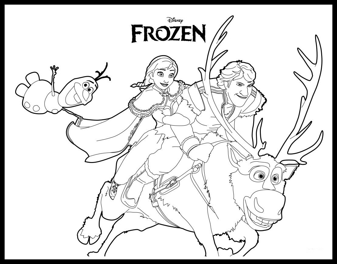 Inspiring Printable Frozen Coloring Pages For Kids Best 1110x870 Inspiring Printable Frozen Coloring Pages For Kids Best