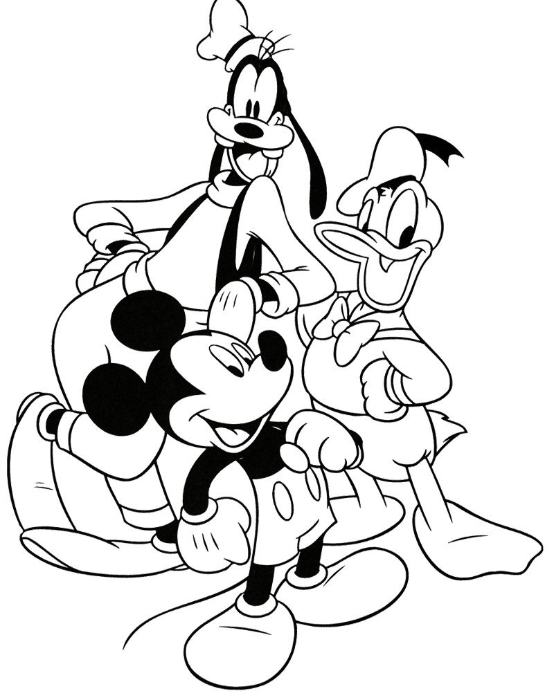 Mickey Mouse And Friends Coloring Page New Coloring Sheets 800x1012 Mickey Mouse And Friends Coloring Page New Coloring Sheets