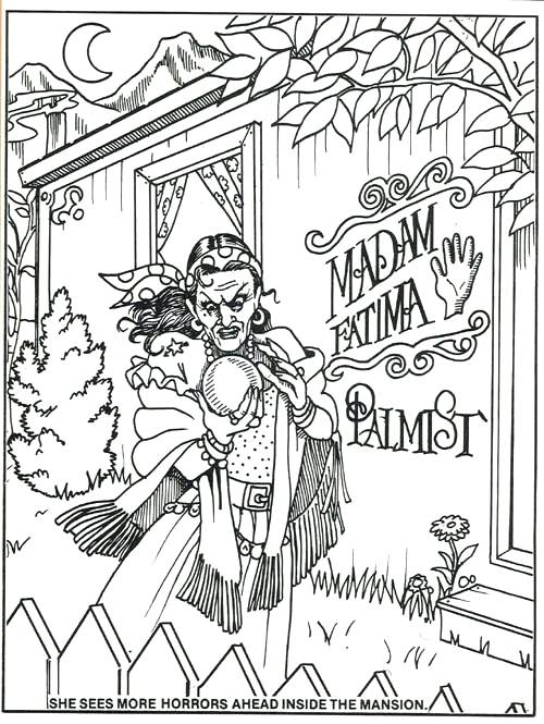 Haunted Mansion Coloring Pages Haunted House Coloring Page Disney 500x665 Haunted Mansion Coloring Pages Haunted House Coloring Page Disney