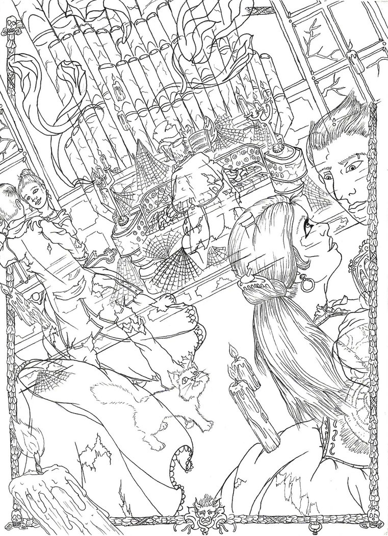 The Haunted Mansion By Kowai Killian 761x1051 The Haunted Mansion By Kowai Killian