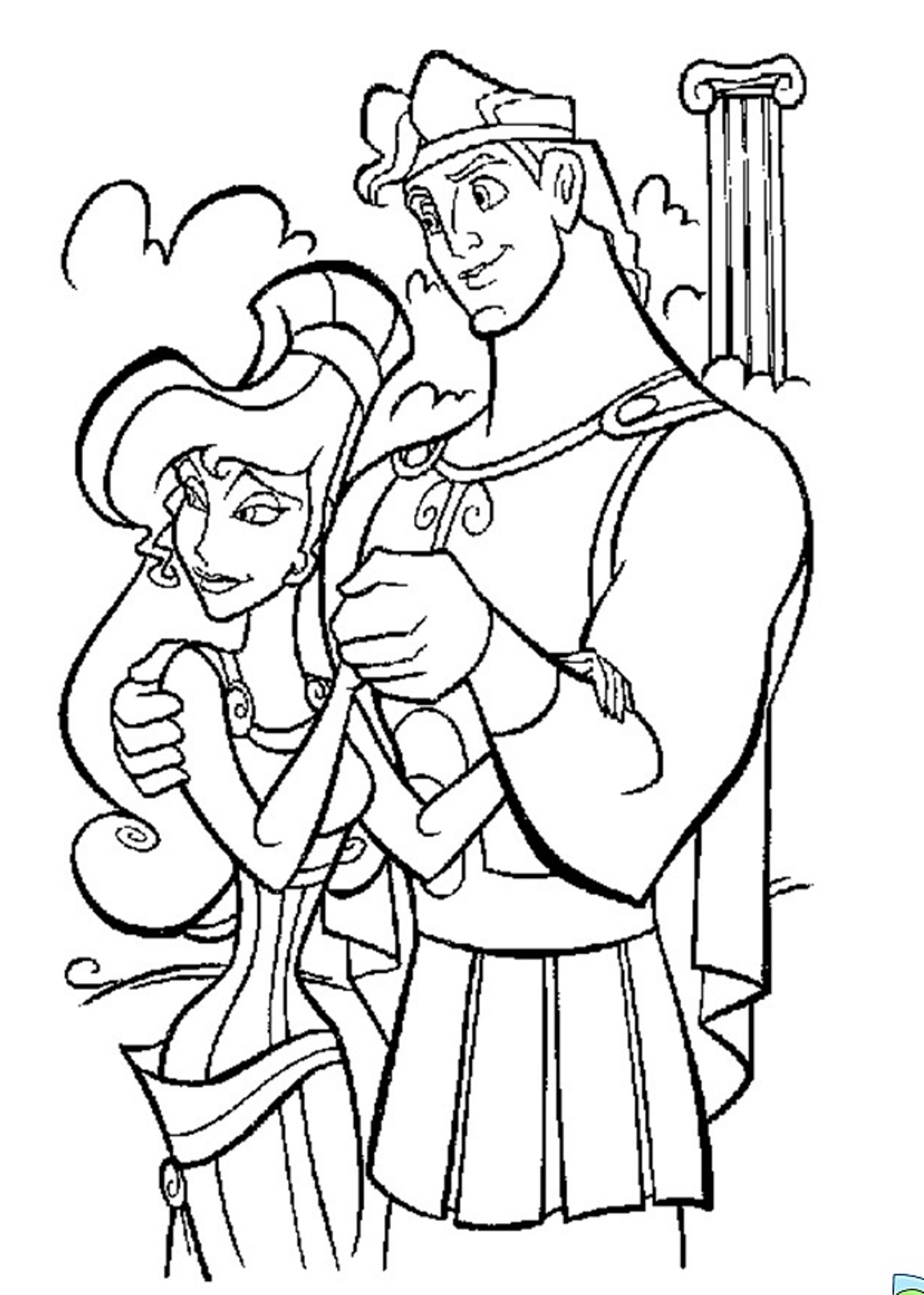 Hercules Coloring Pages 1179x1652 Hercules Coloring Pages