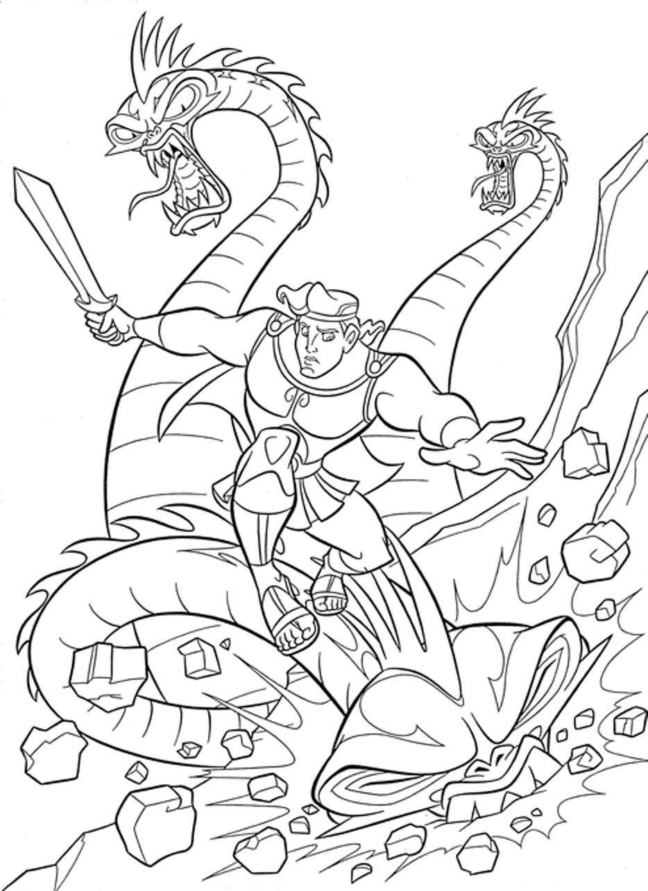 Hercules Coloring Pages Disney The Great Hercules Cartoon Color 934x1285 Hercules Coloring Pages Disney The Great Hercules Cartoon Color
