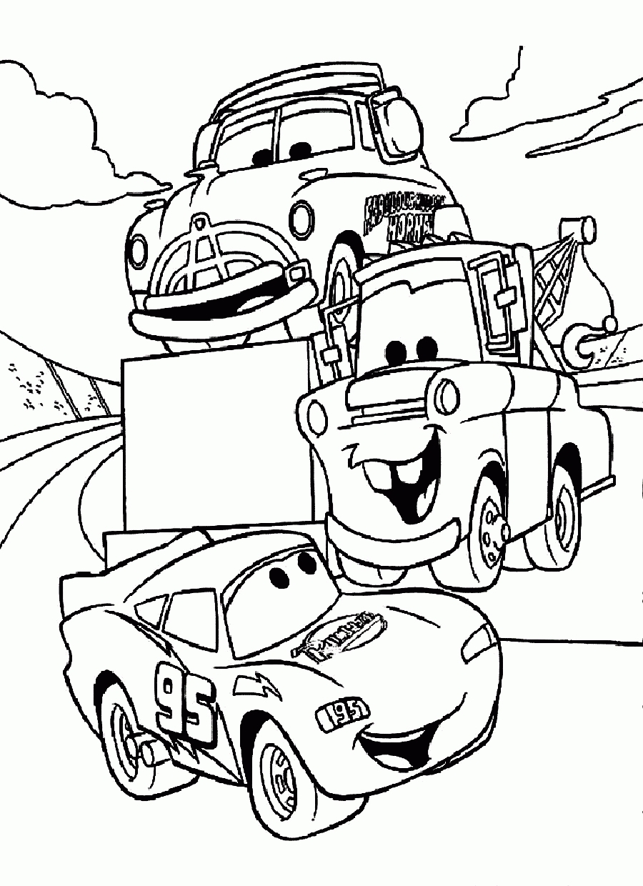 900x1240 Fresh Disney Coloring Pages Car Gallery Printable Coloring Sheet