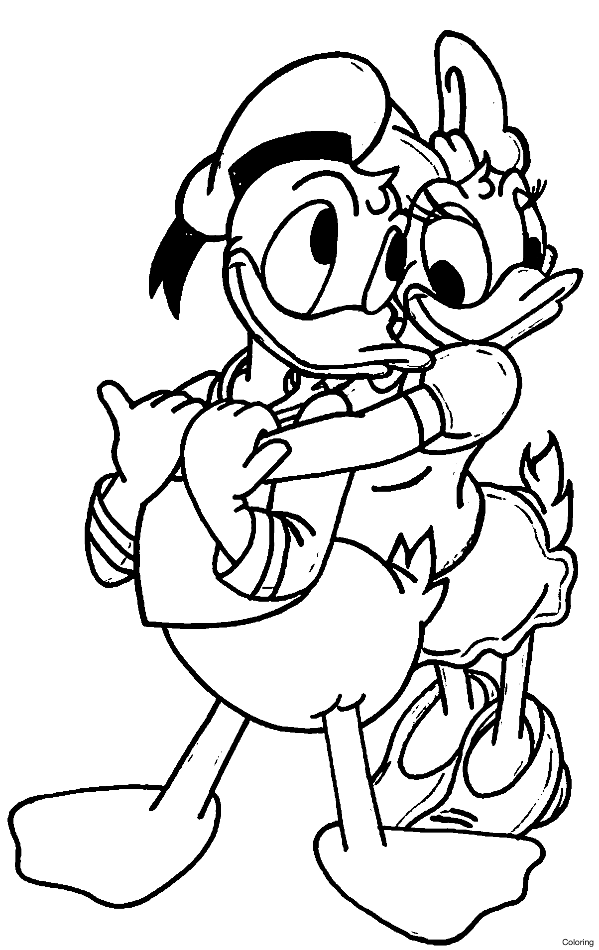 1203x1909 Unique Daisy Disney Coloring Pages Design Printable Coloring Sheet