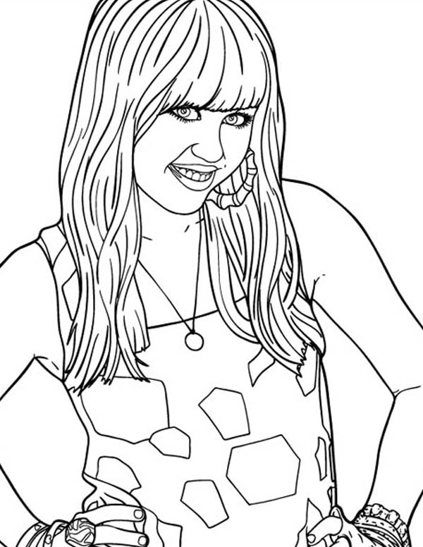 600x776 Disney Channel Coloring Pages 1