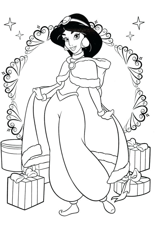 Disney Jasmine Coloring Pages Princess Jasmine Coloring Page 633x960 Disney Jasmine Coloring Pages Princess Jasmine Coloring Page