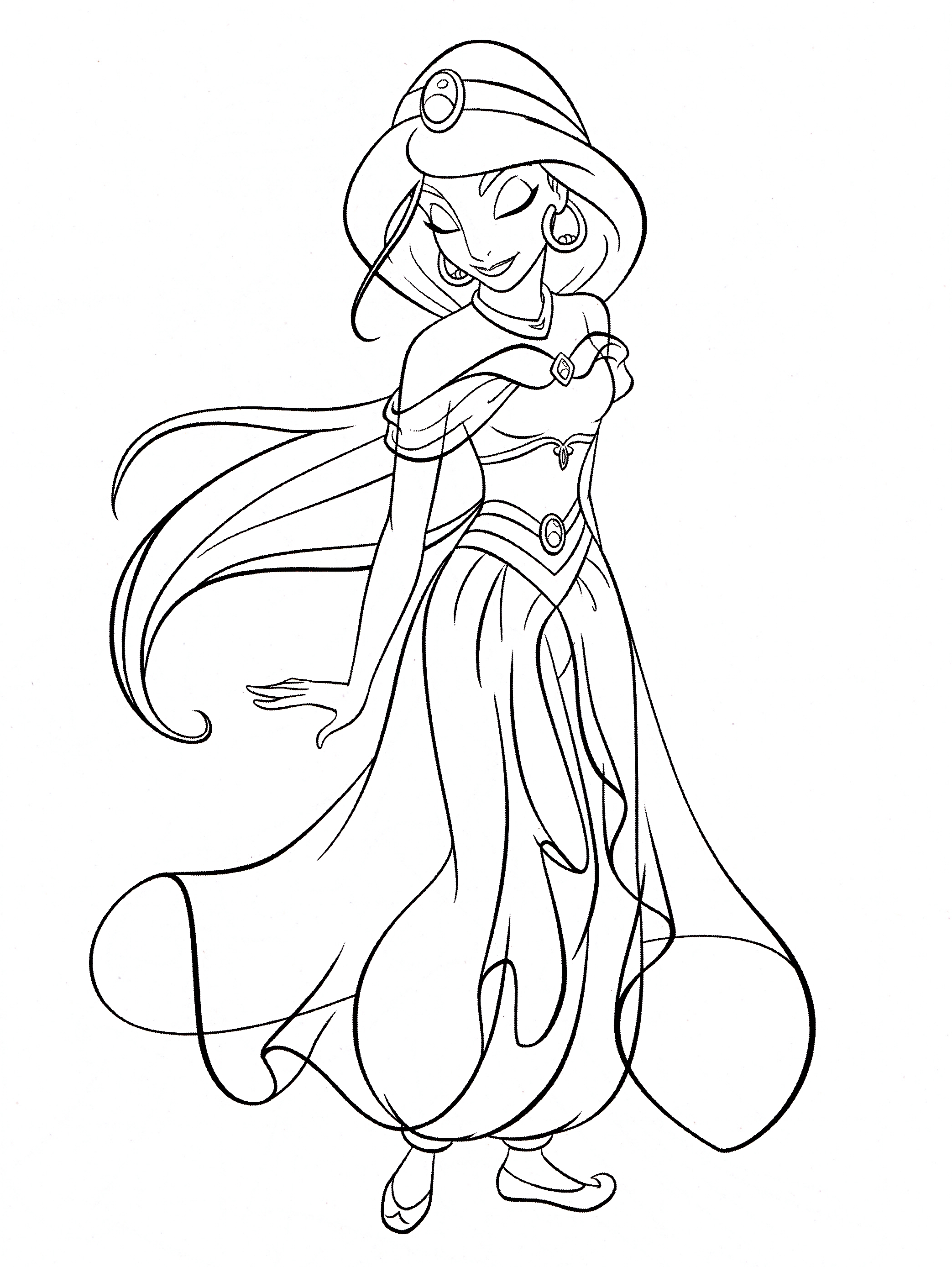 Disney Jasmine Coloring Pages Collection Coloring For Kids 2018 2086x2775 Disney Jasmine Coloring Pages Collection Coloring For Kids 2018