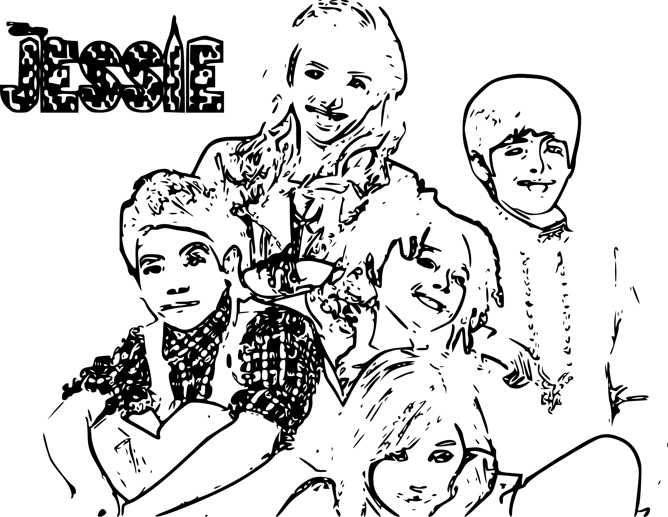 2257x1745 Inspiration Channel Jessie Coloring Pages To Print Throughout