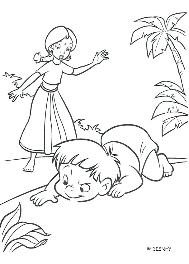 Jungle Book Coloring Page The Black Panther Is Angry The Jungle 607x850 Jungle Book Coloring Page The Black Panther Is Angry The Jungle