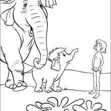 The Jungle Book Coloring Pages 220x220 The Jungle Book Coloring Pages