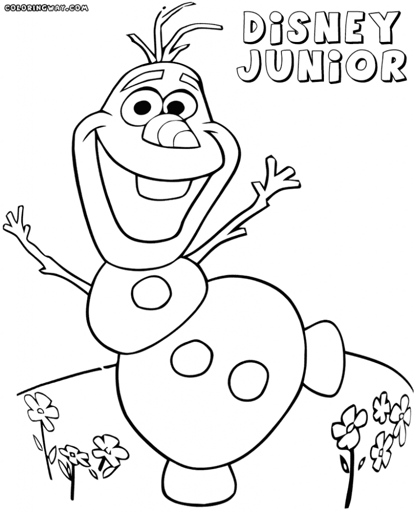 Disney Junior Coloring Pages at GetColorings.com | Free printable ...
