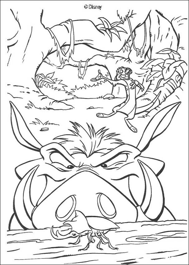 The Lion King Coloring Pages 607x850 The Lion King Coloring Pages