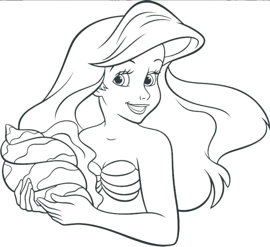 878x802 Printable Mermaid Coloring Pages Barbie Coloring Pages To Print