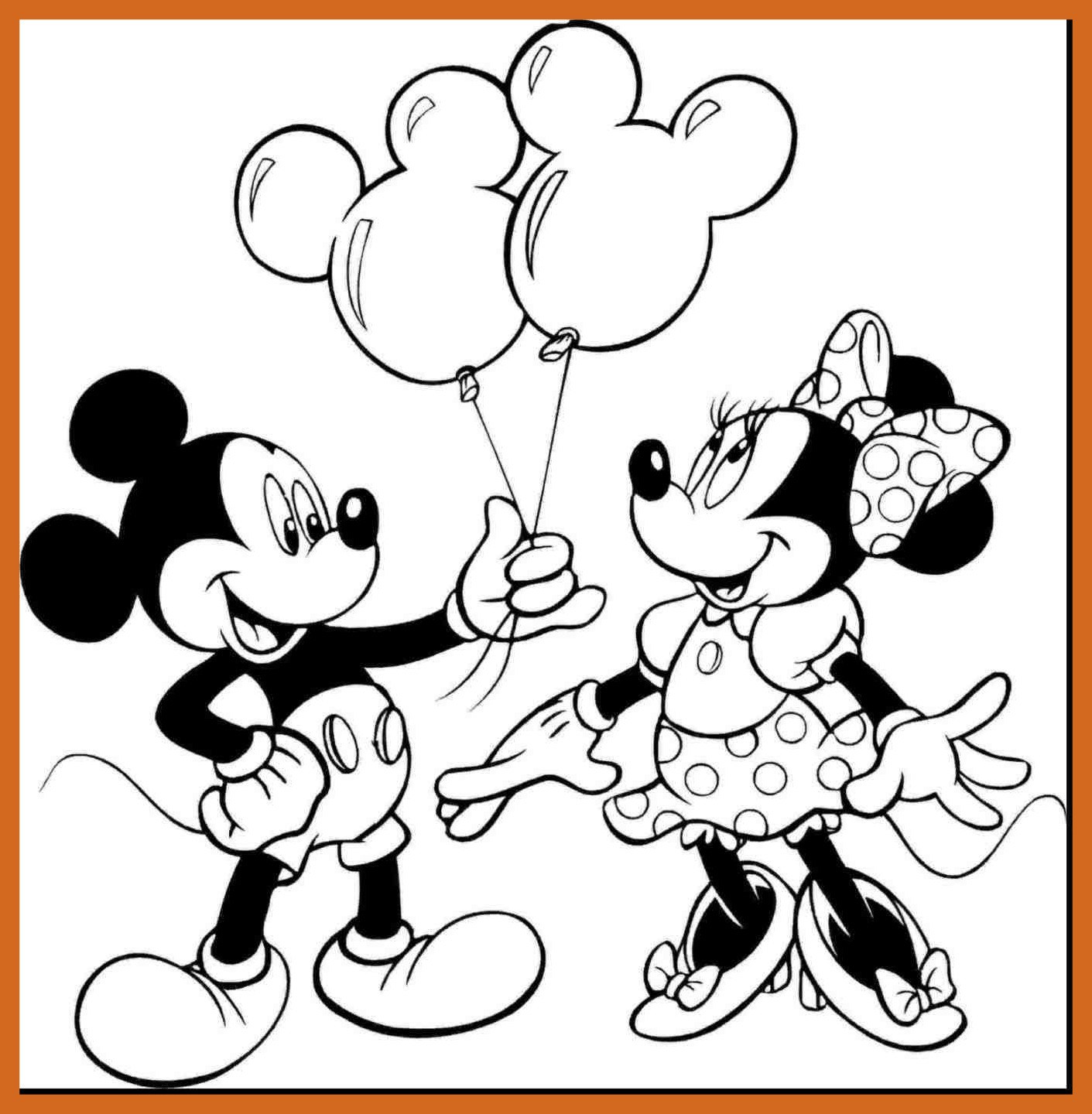 1411x1440 Incredible Mickey And Minnie Mouse Love Coloring Pages Fototo Me