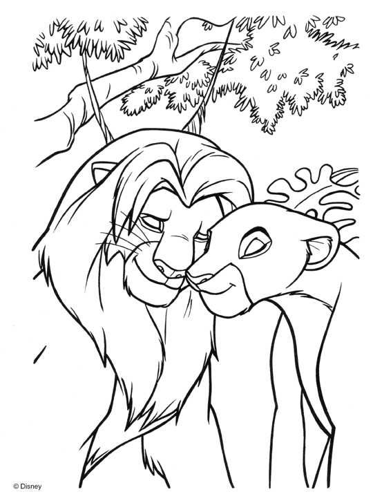 540x728 Lion King Coloring Pages 2016 Dr. Odd Coloring Book Page