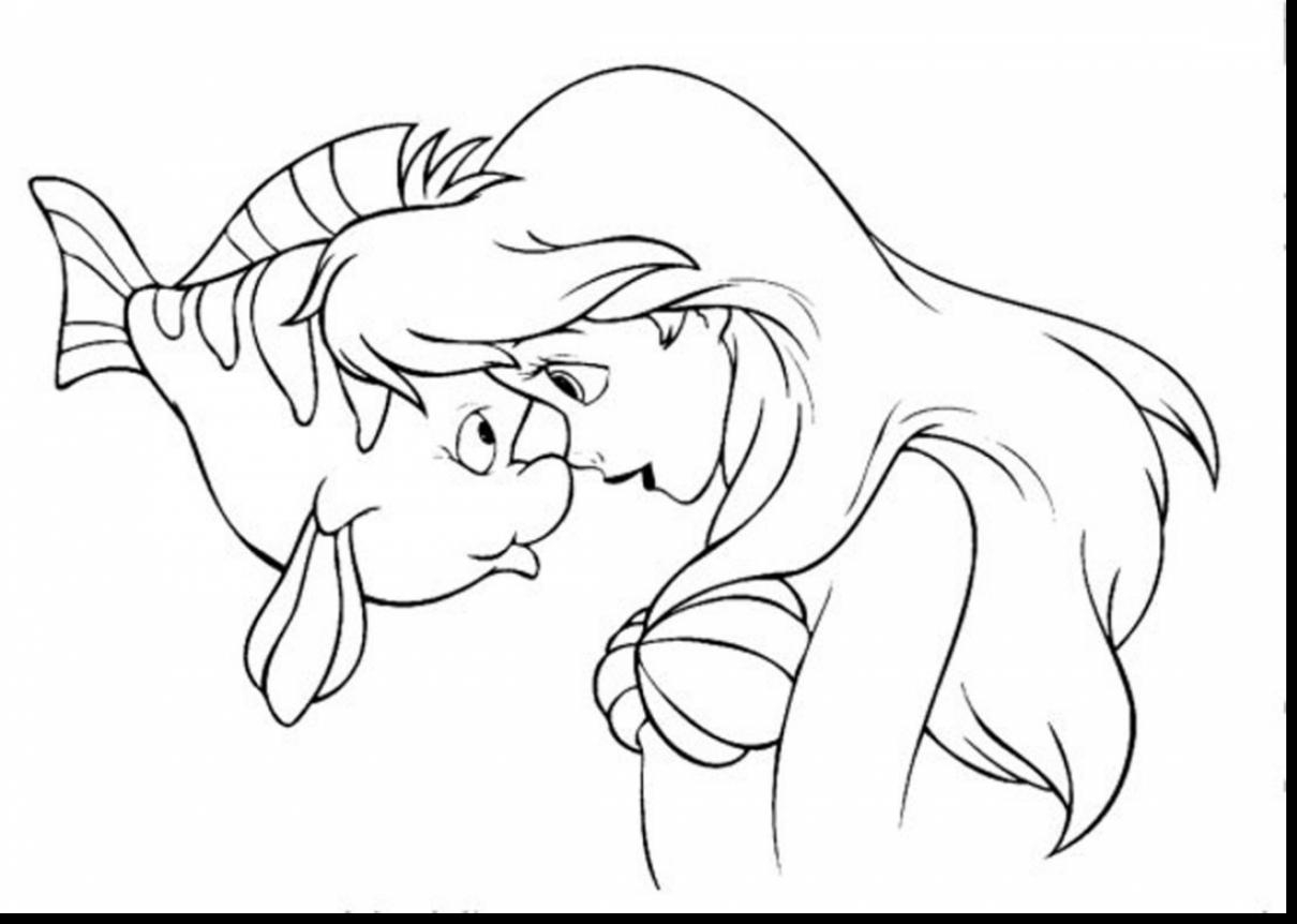 1210x862 New Astonishing Disney Mermaid Coloring Pages With Free Coloring