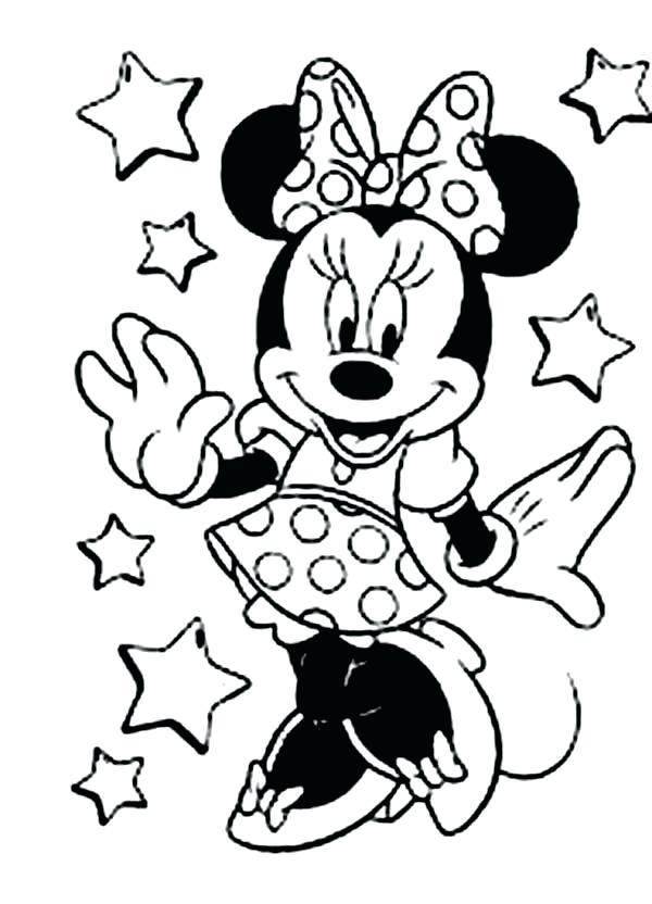 600x832 Mickey Mouse Coloring Pages Disney