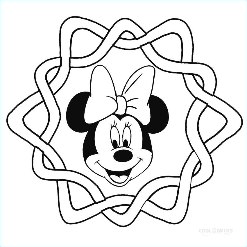850x850 Mickey Mouse Disney Happy Birthday Coloring Pages