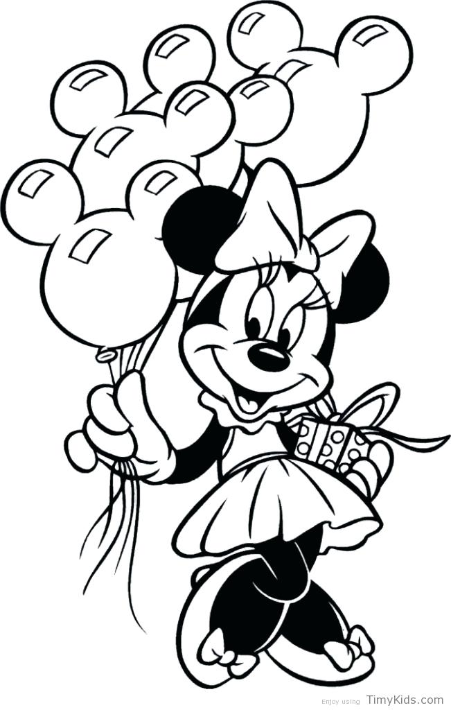 Disney Minnie Mouse Coloring Pages at GetColorings.com | Free printable ...