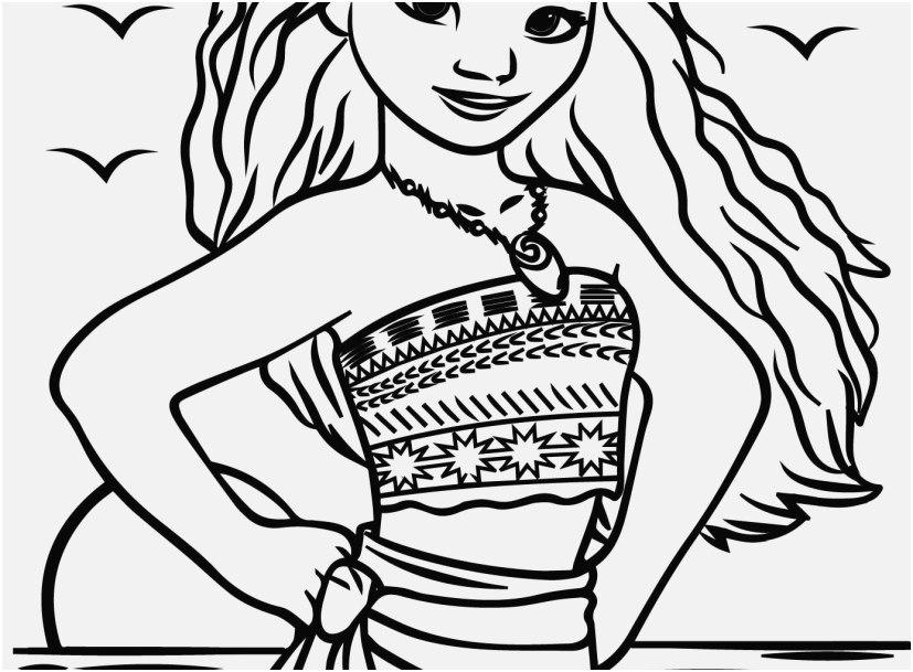 827x609 Moana Coloring Pages Collection Coloring Page Moana Fresh Disney