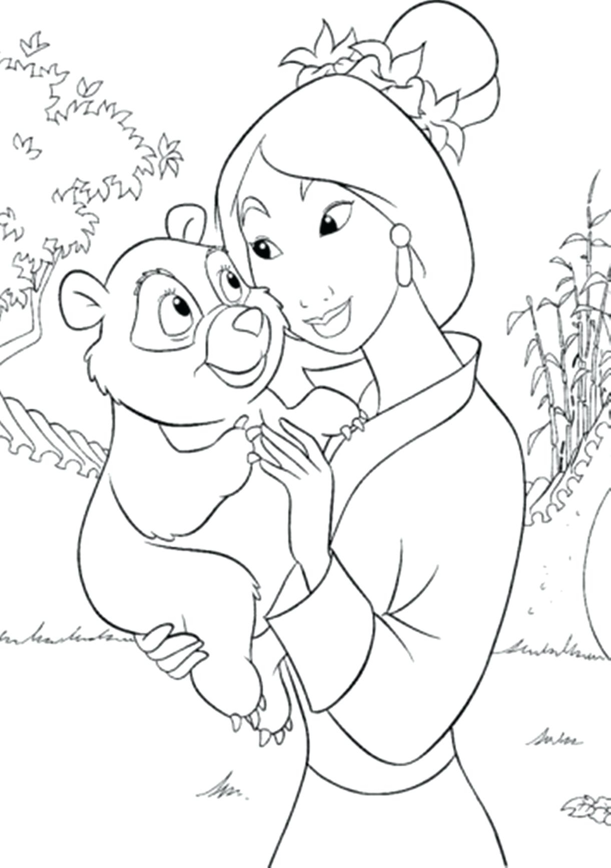 1221x1734 Fresh Coloring Pages Of Mulan Disney Movie Gallery Printable