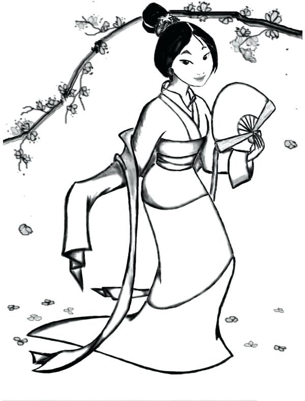 600x789 Mulan Coloring Book Coloring Pages Printable In Humorous Disney