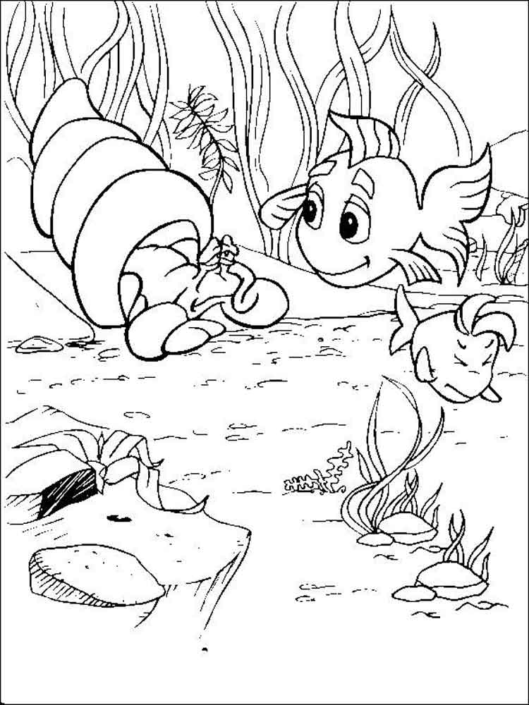 Finding Nemo Coloring Pages. Download And Print Finding Nemo 750x1000 Finding Nemo Coloring Pages. Download And Print Finding Nemo