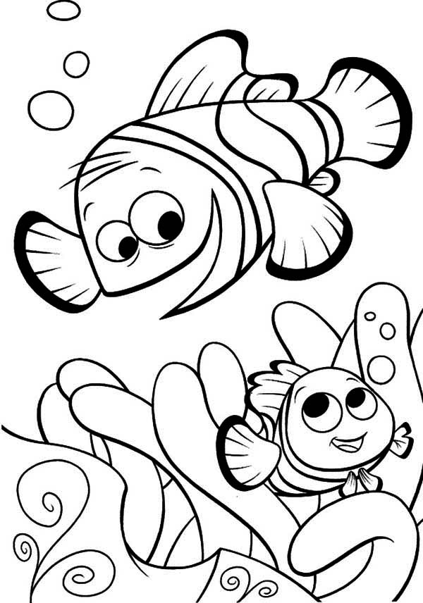 Finding Nemo Coloring Pages 600x856 Finding Nemo Coloring Pages