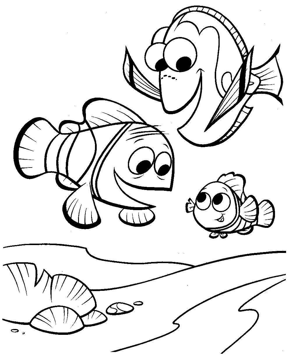 Printable Finding Nemo Coloring Page Free Printable Nemo Coloring 992x1232 Printable Finding Nemo Coloring Page Free Printable Nemo Coloring