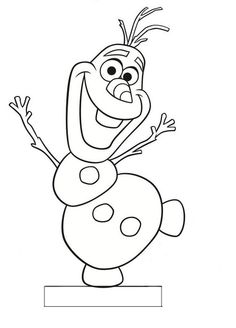 Disney Olaf Coloring Pages